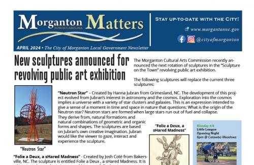 Morganton Matter Newsletter - April/May 2024