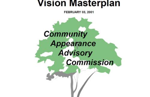 Vision Masterplan | February 03, 2001 | Community Appearance Advisory Commission with tree