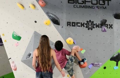 Bigfoot Climbing Gym rock wall