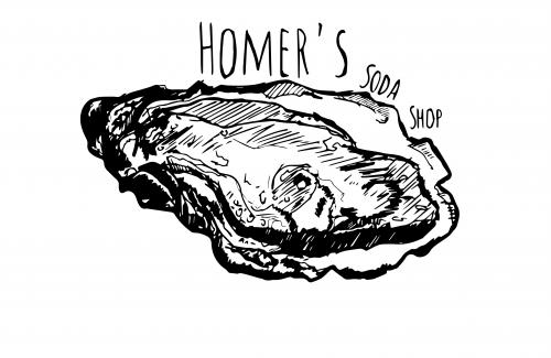 Homer's Soda Shop Logo