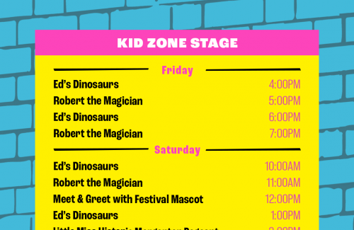 2023 KidZone Stage Lineup