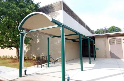 Mountain View Recreation Center entrance