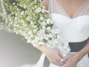 Bride holding a bouquet 